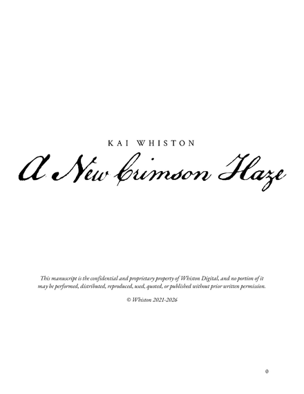 A New Crimson Haze